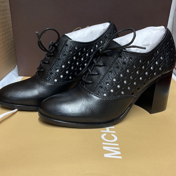 BNIB Patricia Nash Parma Heel Oxford Black size 9 - Picture 10 of 12